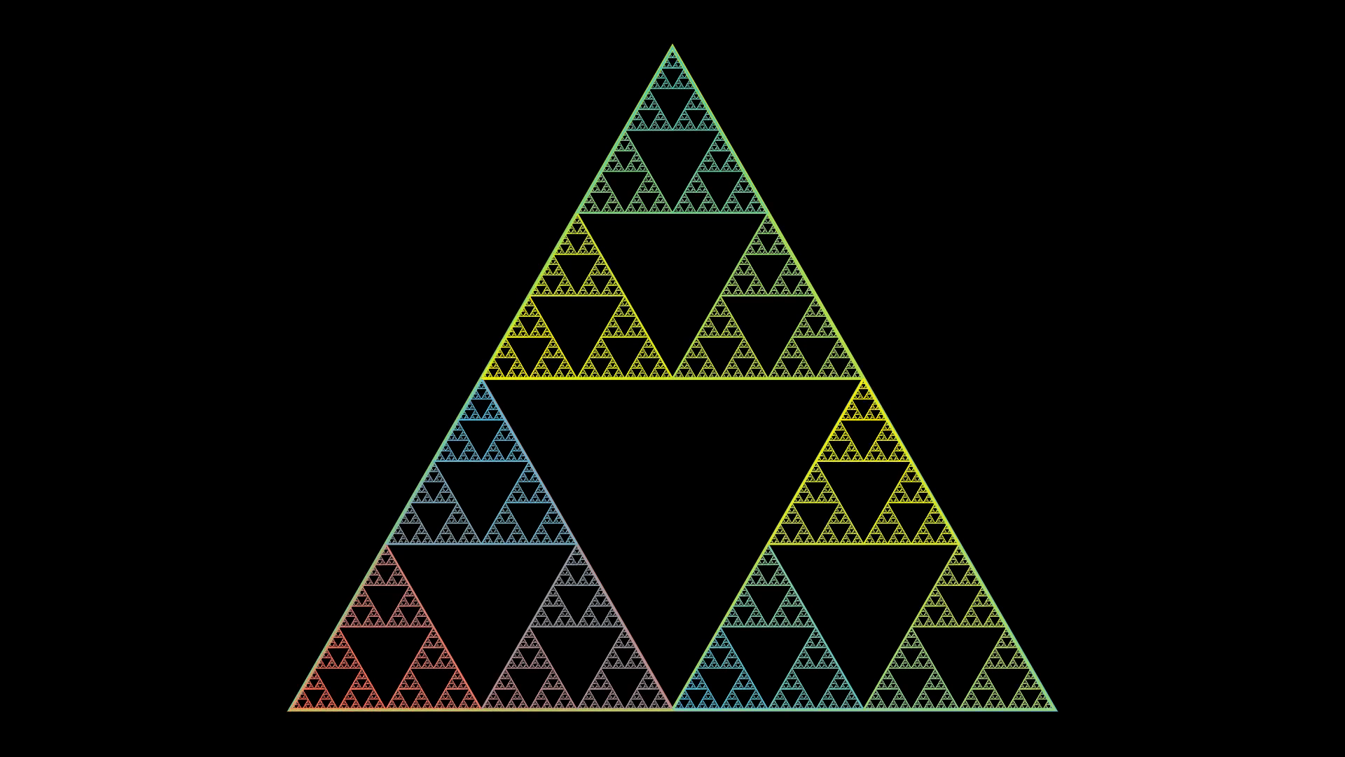 Sierpinski fractal